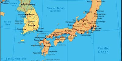 Mapa starożytnej Japonii